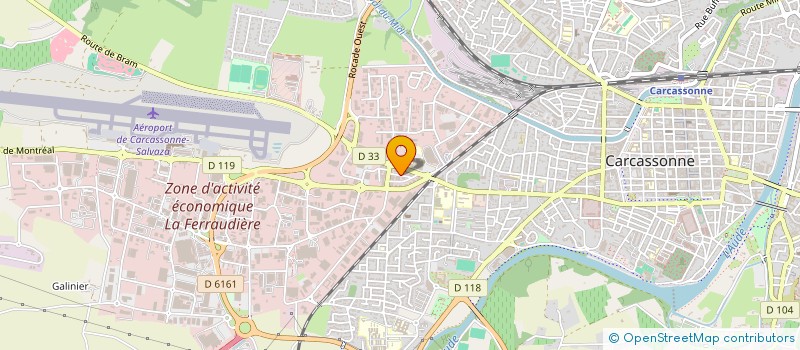 localisation de l'entreprise SARL CHEZ GASTON à CARCASSONNE