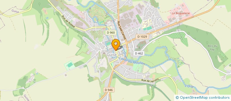 localisation de l'entreprise SARL CHEZ LILI  GUISE