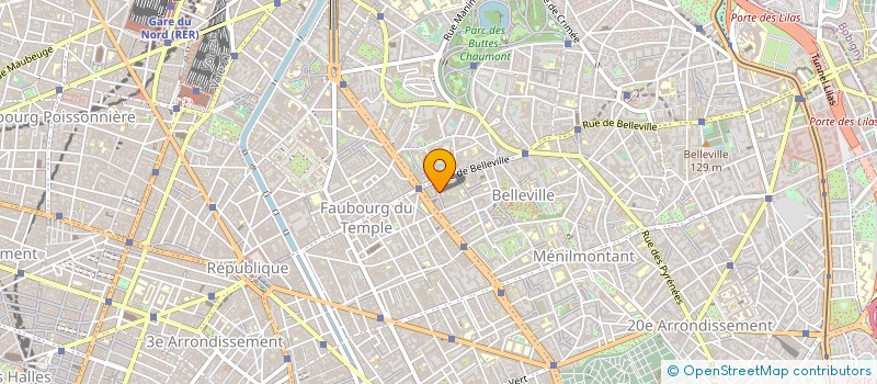 localisation de l'entreprise SARL CHEZ LILO  PARIS