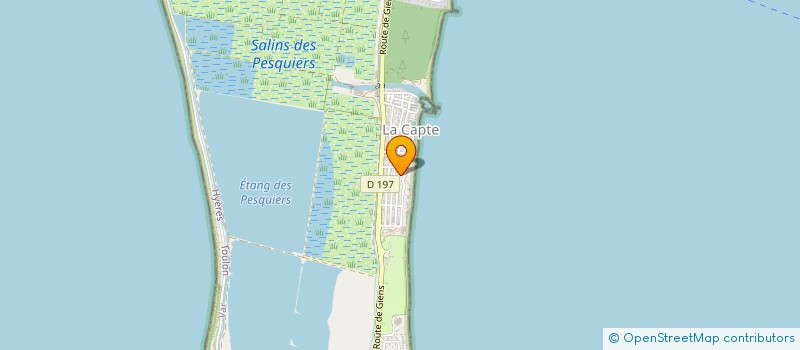 localisation de l'entreprise SARL CHEZ NICOLE  HYERES