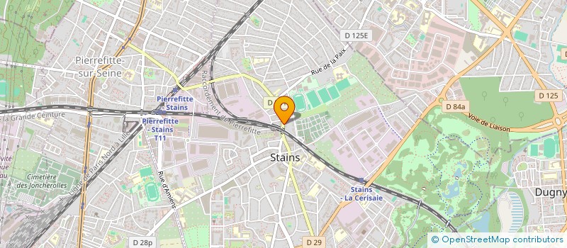 localisation de l'entreprise SARL CHEZ NOUS à STAINS