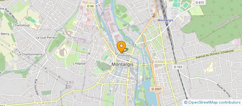 localisation de l'entreprise SARL CHEZ PEPPINO à MONTARGIS