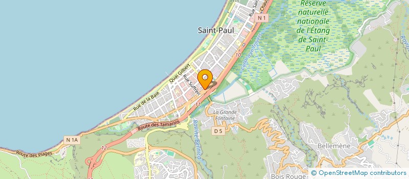 localisation de l'entreprise SARL CHEZ TATA à SAINT-PAUL