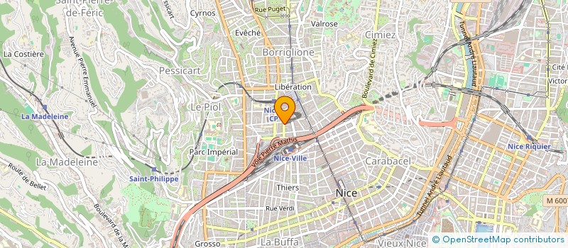 localisation de l'entreprise SARL CHEZ TAVARES à NICE