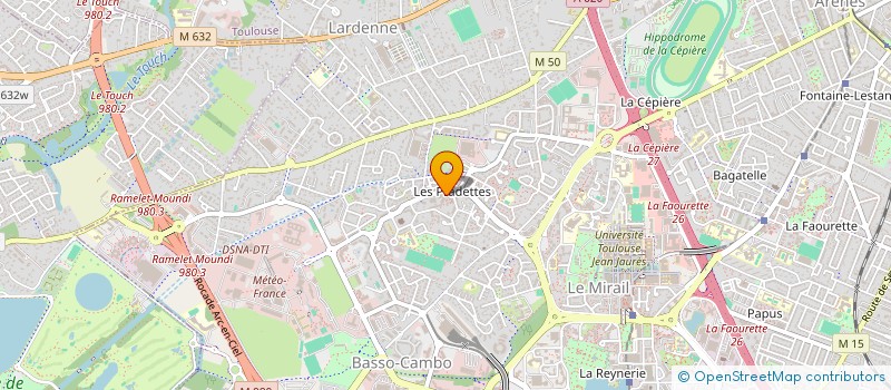 localisation de l'entreprise SARL CHEZ TITOU à TOULOUSE