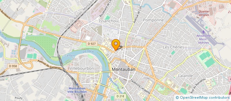 localisation de l'entreprise SARL CHIBA ALIMENTATIONS à MONTAUBAN