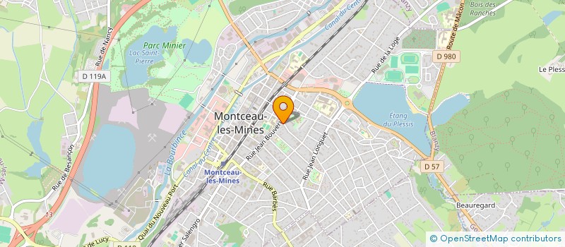 localisation de l'entreprise SARL CHIC COIFFURE  MONTCEAU-LES-MINES