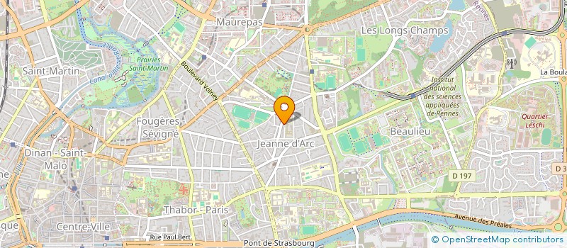 localisation de l'entreprise SARL CHIC&LODGE  RENNES