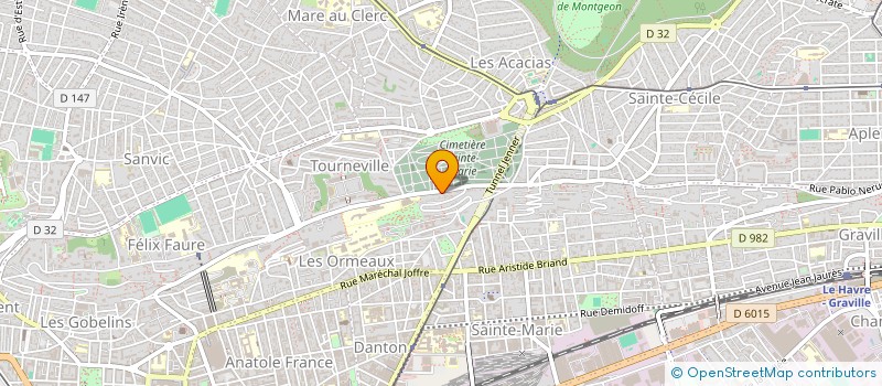 localisation de l'entreprise SARL CHIC O DELICES à LE HAVRE