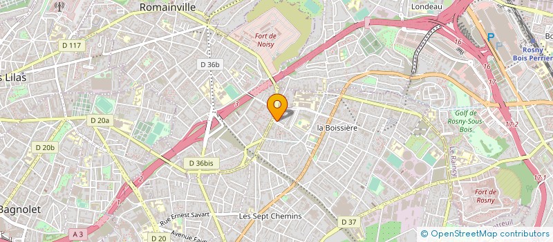 localisation de l'entreprise SARL CHICKEN GALETTE à MONTREUIL