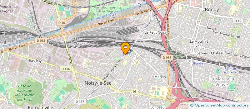 localisation de l'entreprise SARL CHIKEN CASBAH à NOISY-LE-SEC