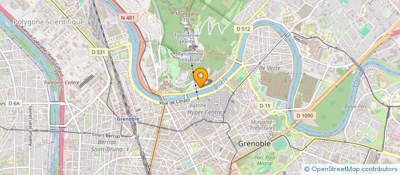 localisation de l'entreprise SARL CHIRANA à GRENOBLE