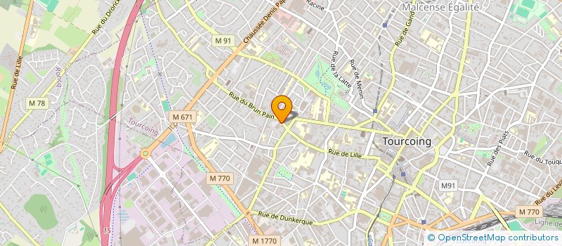 localisation de l'entreprise SARL CHOIPRITRAD  MAUBEUGE