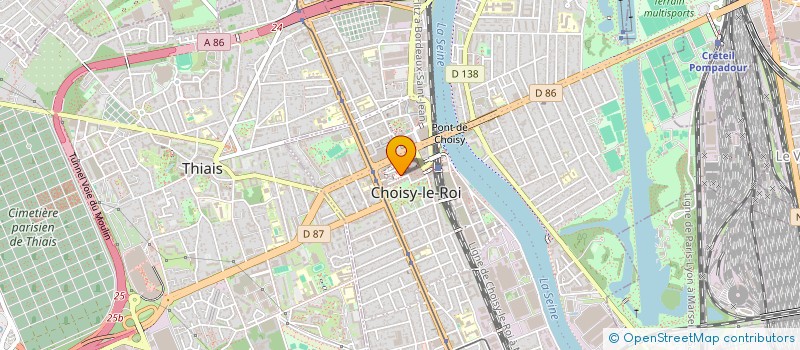 localisation de l'entreprise SARL CHOISY VINGT à CHOISY-LE-ROI