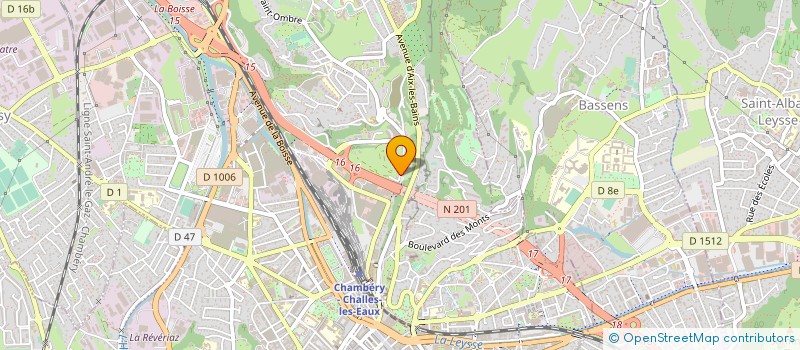 localisation de l'entreprise SARL CHOLAT PEPINIERES à CHAMBERY