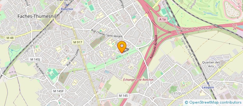 localisation de l'entreprise SARL CHOPIN à RONCHIN