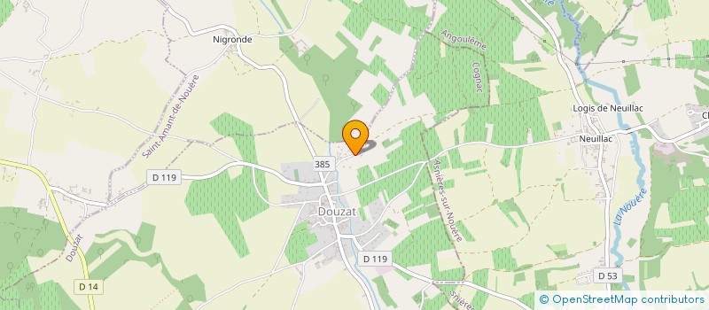 localisation de l'entreprise SARL CHOPPER ENGINEERING  ASNIERES-SUR-NOUERE