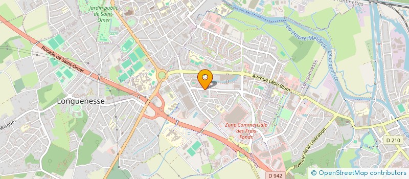 localisation de l'entreprise SARL CHOQUET  LONGUENESSE