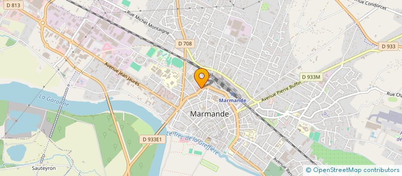 localisation de l'entreprise SARL CHOREA  MARMANDE