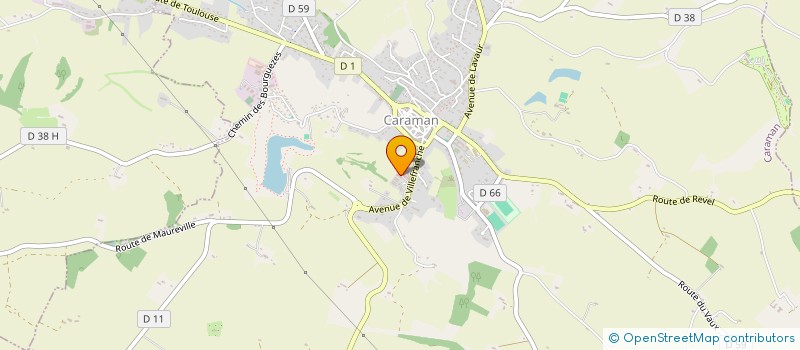 localisation de l'entreprise SARL CHOTARD  SAUSSENS