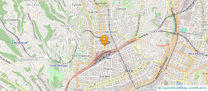 localisation de l'entreprise SARL CHOUCHANE PLOMBERIE  NICE