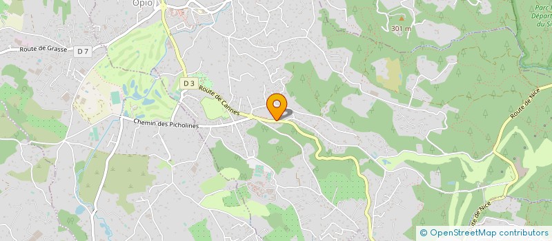localisation de l'entreprise SARL CHOUCHOU à OPIO