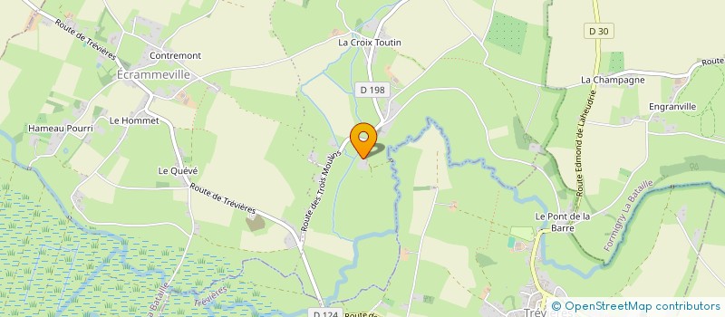 localisation de l'entreprise SARL CHOUETTE' MARKET  TREVIERES