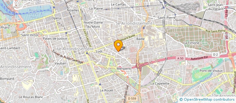 localisation de l'entreprise SARL CHOX à MARSEILLE
