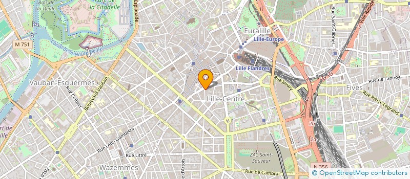 localisation de l'entreprise SARL CHRIS à LILLE