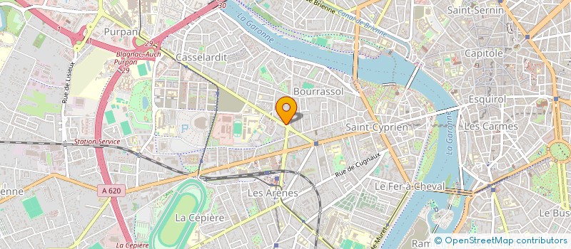 localisation de l'entreprise SARL CHRIS à TOULOUSE