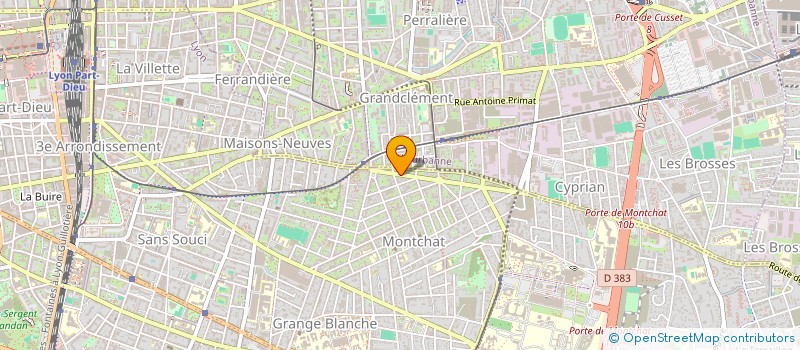 localisation de l'entreprise SARL CHRIS ET ISA à LYON