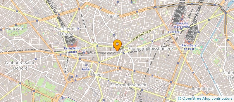 localisation de l'entreprise SARL CHRIS FEELING  PARIS