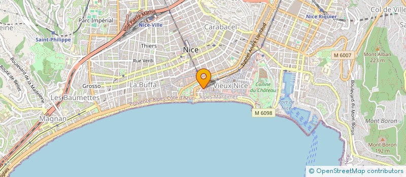 localisation de l'entreprise SARL CHRISPIERRE à NICE