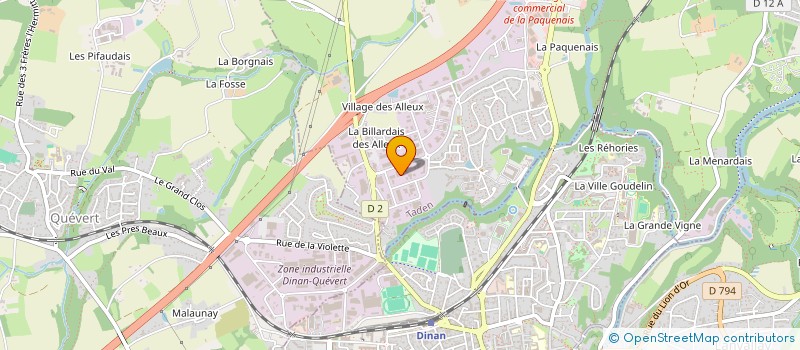 localisation de l'entreprise SARL CHRISTEDIS à TADEN