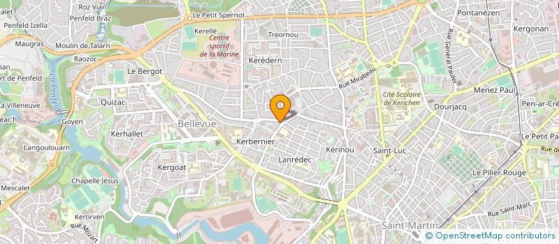 localisation de l'entreprise SARL CHRISTELMO à BREST