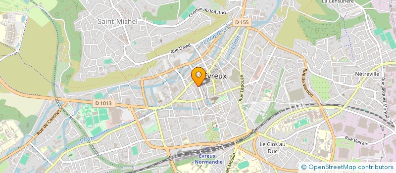 localisation de l'entreprise SARL CHRISTESYL  EVREUX