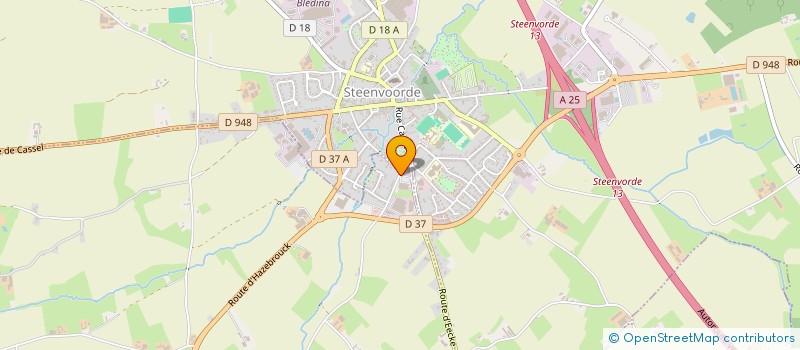 localisation de l'entreprise SARL CHRISTIAENS  TERDEGHEM