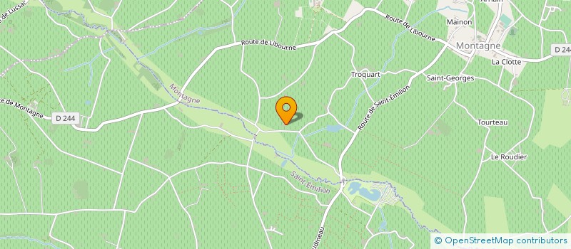 localisation de l'entreprise SARL CHRISTIAN ANDRIEU  MONTAGNE