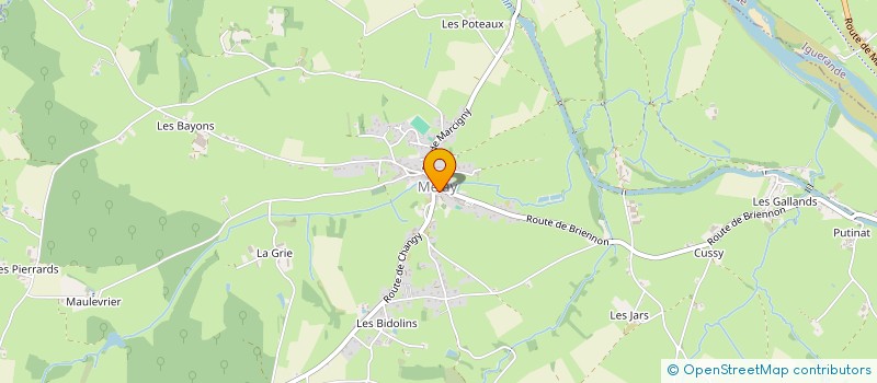localisation de l'entreprise SARL CHRISTIAN DECHAVANNE à MELAY