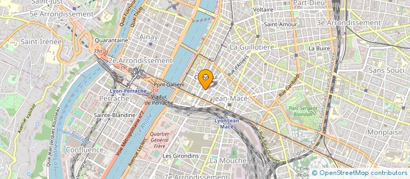 localisation de l'entreprise SARL CHRISTIAN DEFOULOUNOUX à LYON