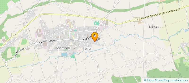 localisation de l'entreprise SARL CHRISTIAN DUCOIN ET FILS à ANNEYRON