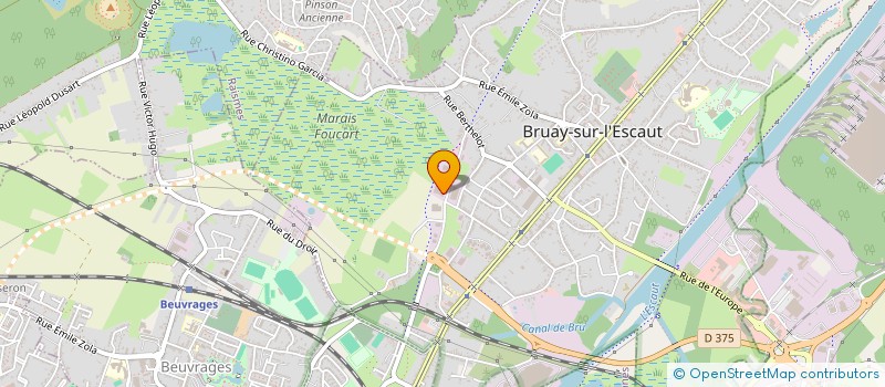 localisation de l'entreprise SARL CHRISTIAN DUVIVIER à BRUAY-SUR-L'ESCAUT