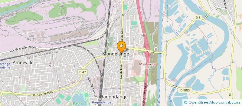 localisation de l'entreprise SARL CHRISTIANY  MONDELANGE