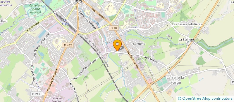 localisation de l'entreprise SARL CHRISTIE FIOUL à LA SELLE-LA-FORGE