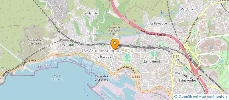 localisation de l'entreprise SARL CHRISTOPHE à MARSEILLE