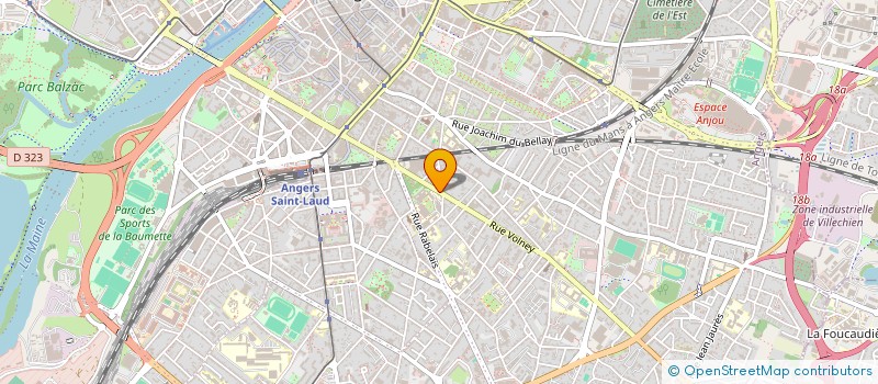localisation de l'entreprise SARL CHRISTOPHE GALLENNE EDITION à ANGERS
