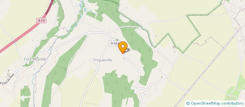 localisation de l'entreprise SARL CHRISTOPHE PICARD  TRIQUEVILLE