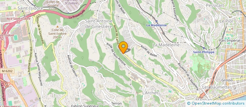 localisation de l'entreprise SARL CHRISTOPHE STRAMIGIOLI à NICE