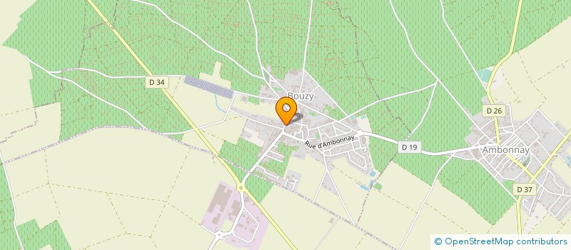 localisation de l'entreprise SARL CHRISTOPHE VIEIRA  BOUZY