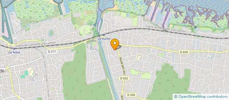 localisation de l'entreprise SARL CHRISTY  GUJAN-MESTRAS